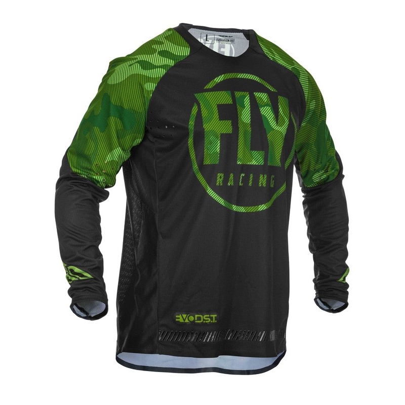 Motocross-Trikot FLY Racing Evolution grün-schwarz