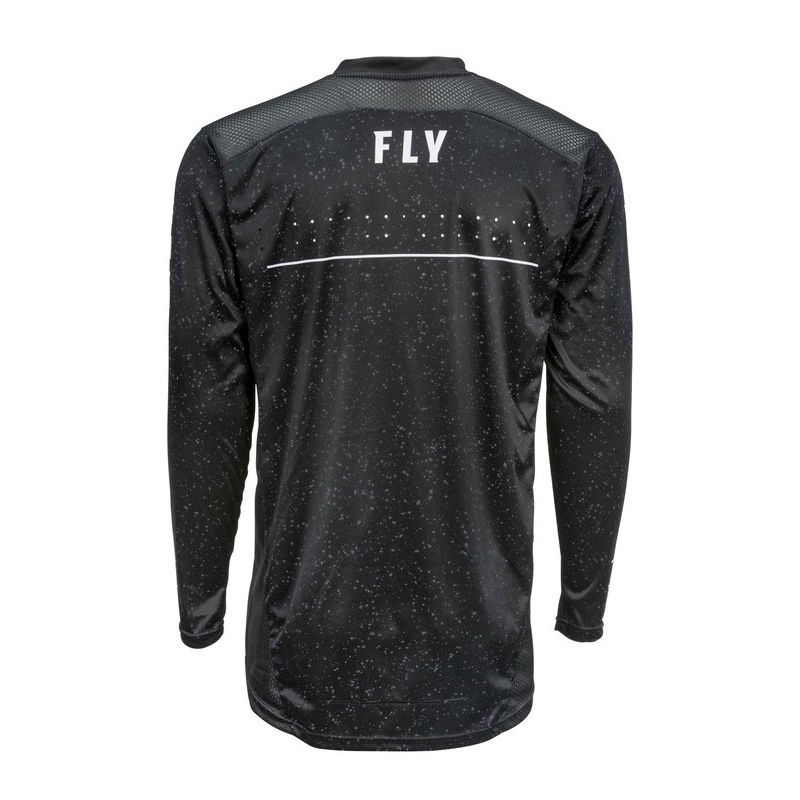 Motocross Trikot FLY Racing Lite 2020 schwarz und weiß Ausverkauf