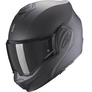 Scorpion EXO-TECH Lite Solid Klapphelm für Motorräder, mattschwarz