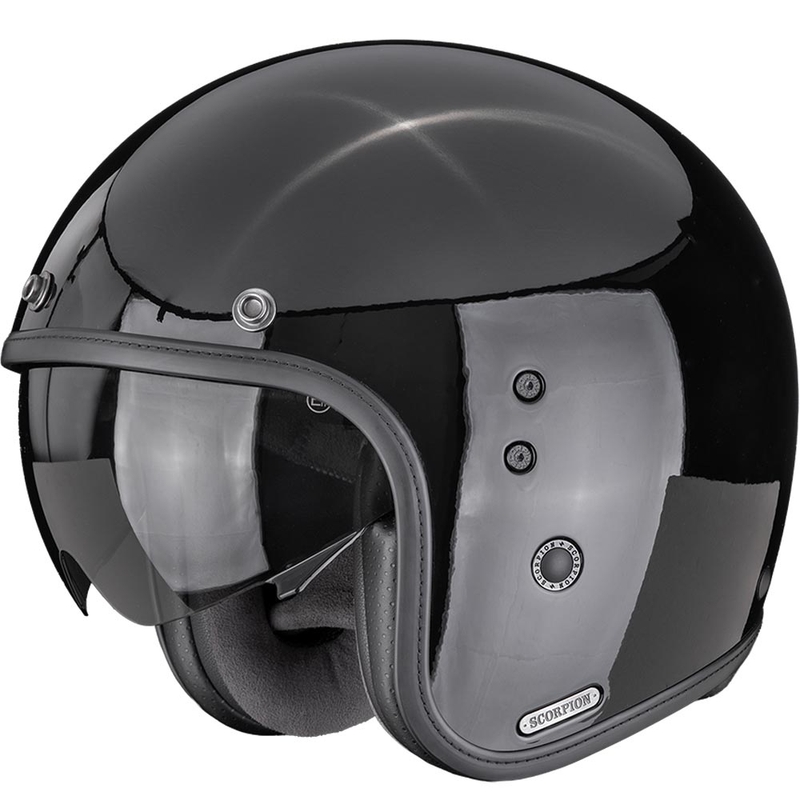 Scorpion Belfast II Solid Jethelm, Schwarz