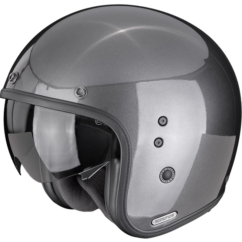 Scorpion Belfast II Solid Jethelm, Metallic-Grau