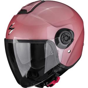 Scorpion EXO-CITY II Solid offener Motorradhelm, Metallic-Pink