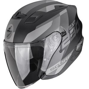 Scorpion EXO-230 Comics offener Motorradhelm, matt schwarz-silber