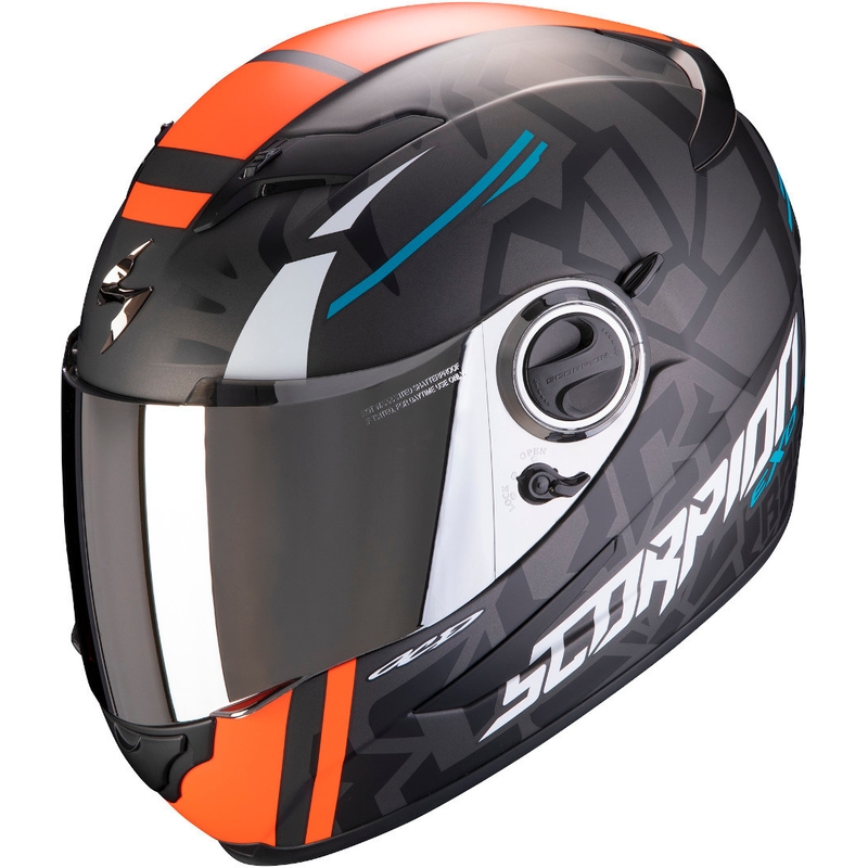 Integralhelm Scorpion EXO-490 Rok Replica II Bagoros schwarz-orange Ausverkauf