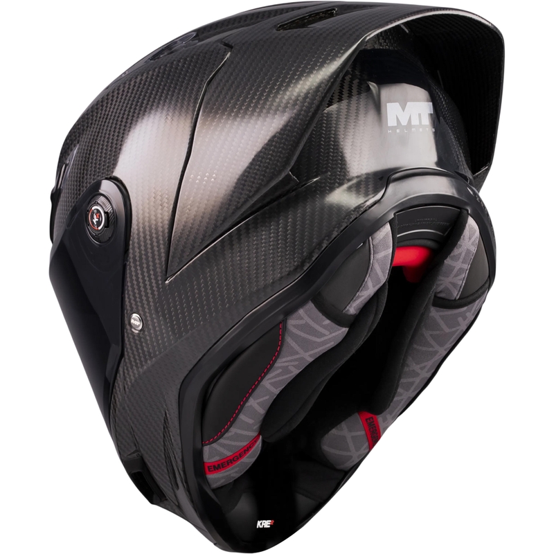 Integralhelm MT KRE 2 PLUS FIM Racing #2 Carbon schwarz