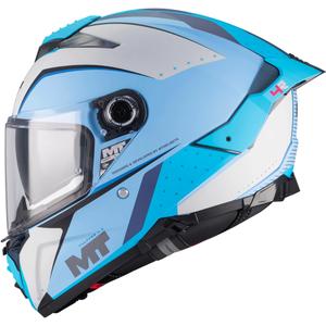 Integralhelm MT Thunder 4 R SV Wind Tunnel C7, matt blaugrau