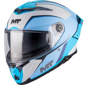 Integralhelm MT Thunder 4 R SV Wind Tunnel C7, matt blaugrau