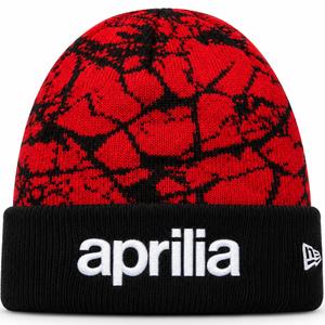 Aprilia Racing Kappe mit Logo rot-schwarz