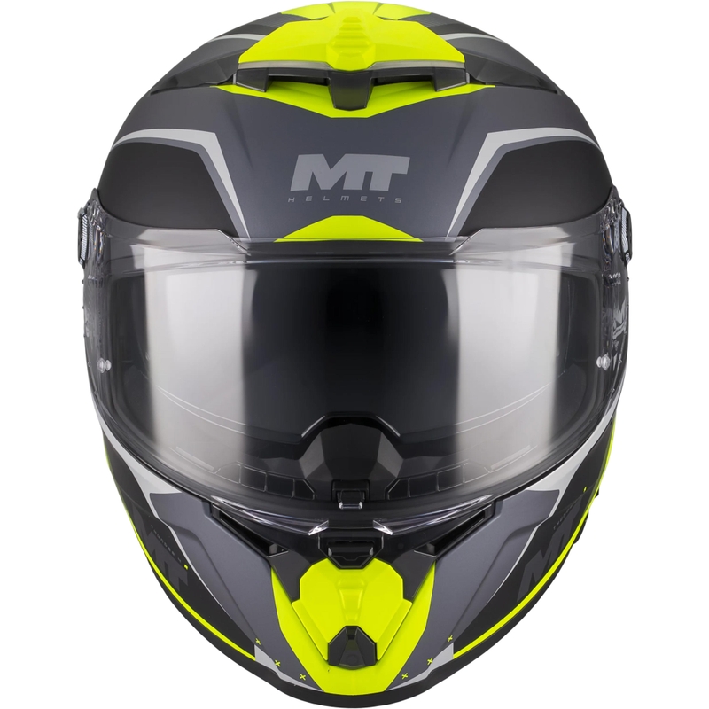 Integralhelm MT Thunder 4 R SV Windkanal B3 schwarz-grau-fluoreszierend gelb