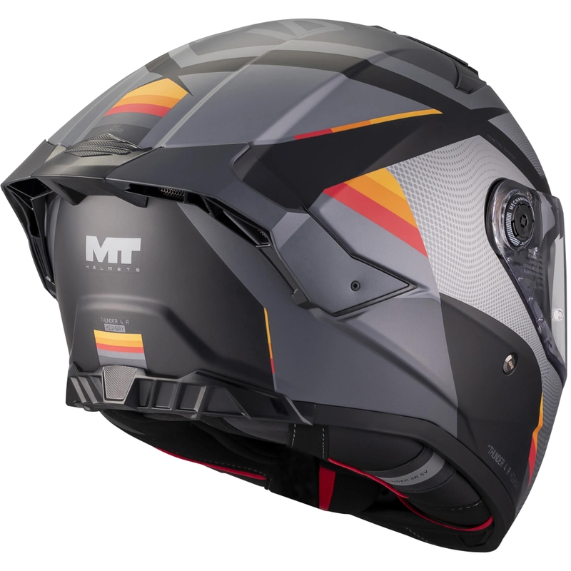 Integralhelm MT Thunder 4 R SV Highway B5, mattgrau-schwarz