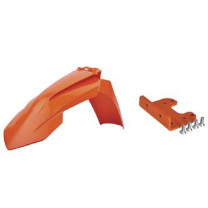 Kotflügel vorn POLISPORT with adaptor orange KTM 16