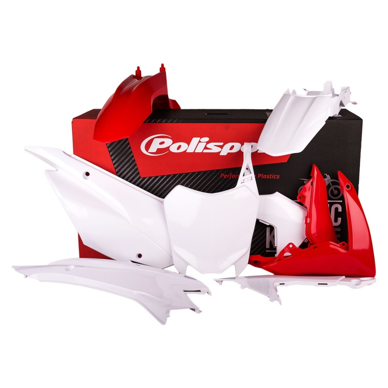 Satz Kunststoffteile POLISPORT OEM Color für HONDA CRF 110 F 2013-2018