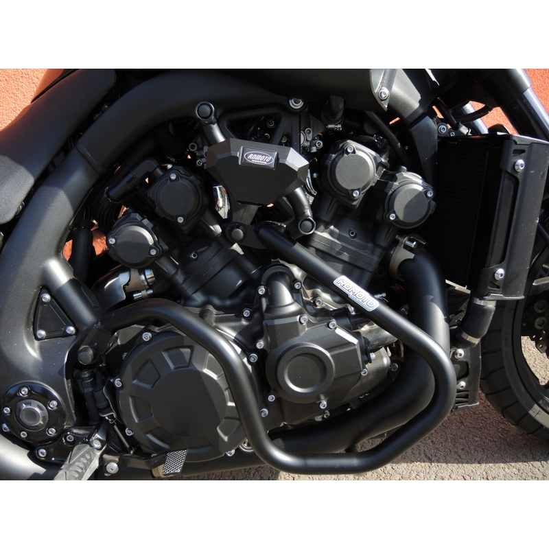 Motor Schutzrahmen RDMOTO schwarz matt upper + lower für YAMAHA V-Max 1700 2009-2014