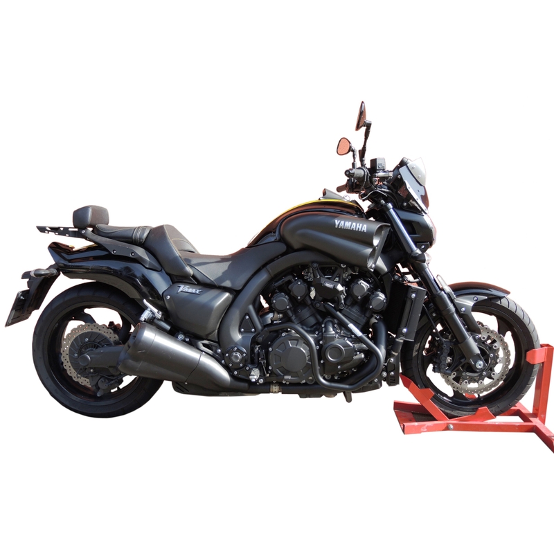 Motor Schutzrahmen RDMOTO schwarz matt upper + lower für YAMAHA V-Max 1700 2009-2014