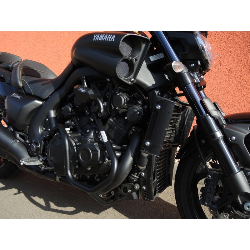 Motor Schutzrahmen RDMOTO schwarz matt upper + lower für YAMAHA V-Max 1700 2009-2014