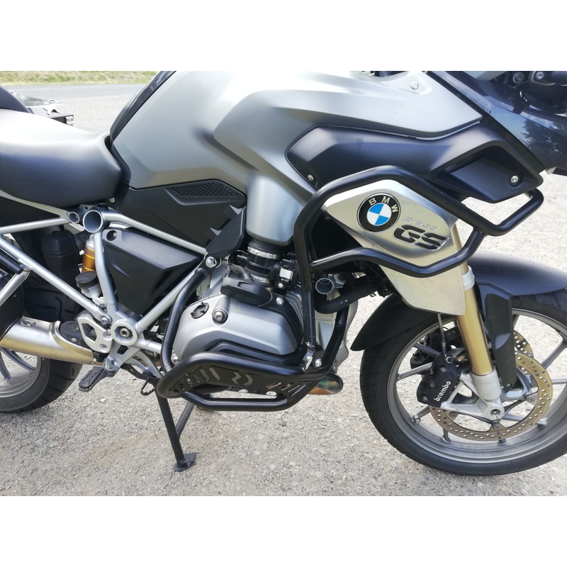 Motor Schutzrahmen RDMOTO schwarz matt upper + lower für BMW R 1200 GS 2013-2019