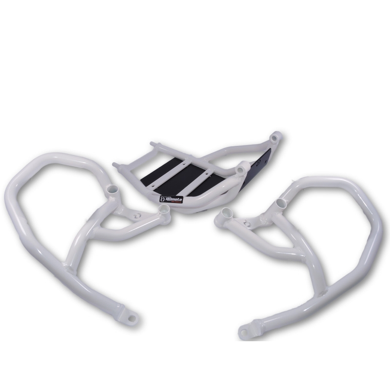 Motor Schutzrahmen RDMOTO weiß upper + lower