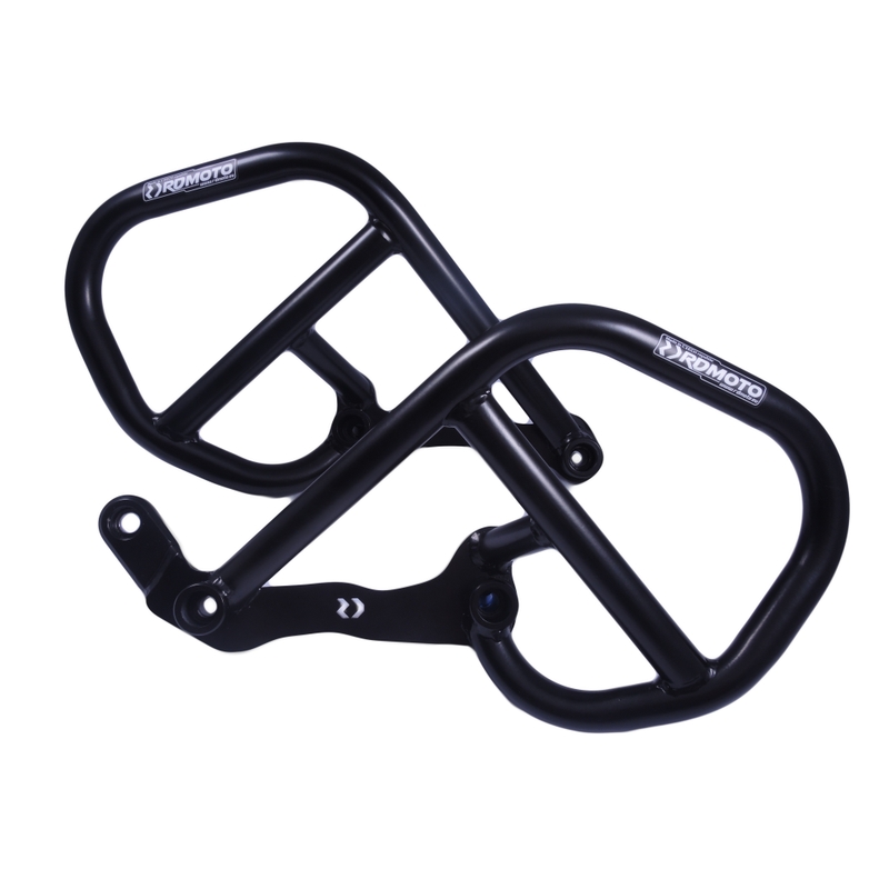 Motor Schutzrahmen RDMOTO schwarz matt für TRIUMPH Tiger 1200 Explorer / GT Explorer 2011-2015
