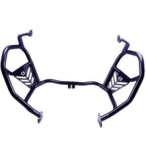 Motor Schutzrahmen RDMOTO CF129KD schwarz matt Senkung für KTM Adventure 790 / R 2019-2020, KTM Adventure 890 /R/L 2021-2023