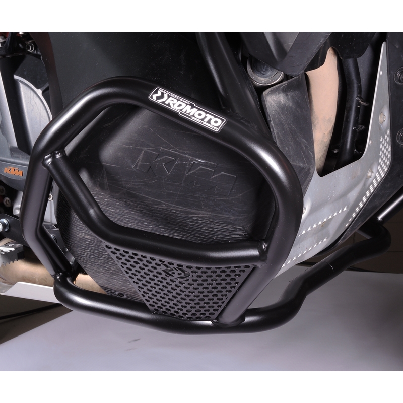 Motor Schutzrahmen RDMOTO schwarz matt Senkung für KTM Adventure 790 / R 2019-2020, KTM Adventure 890 /R/L 2021-2023