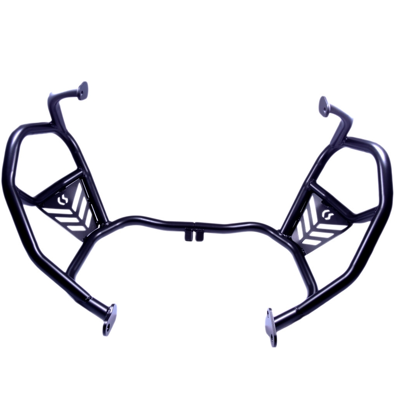 Motor Schutzrahmen RDMOTO schwarz matt upper + lower für KTM Adventure 790 / R 2019-2020, KTM Adventure 890 /R/L 2021-2022