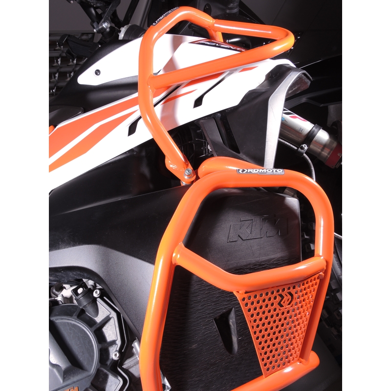 Motor Schutzrahmen RDMOTO orange upper + lower