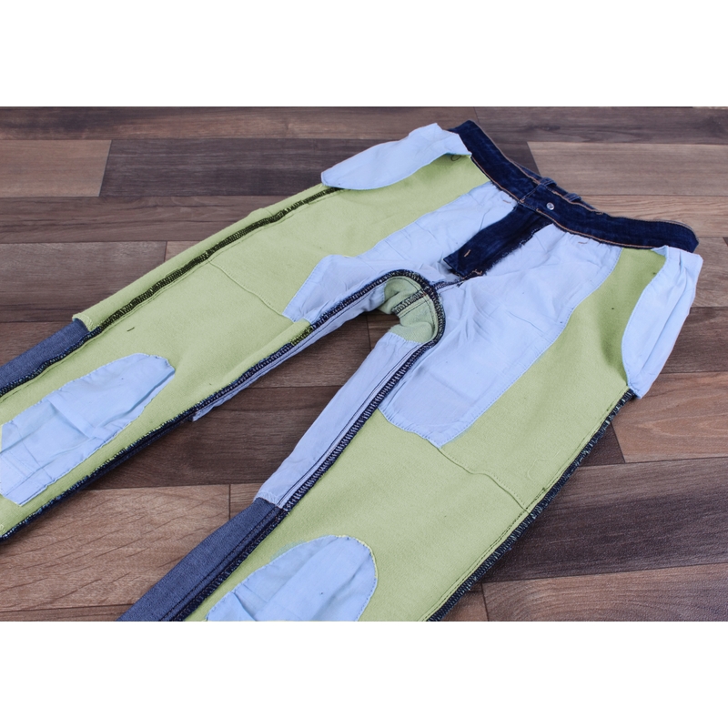 Street Racer Daily Blaue Motorradjeans Ausverkauf