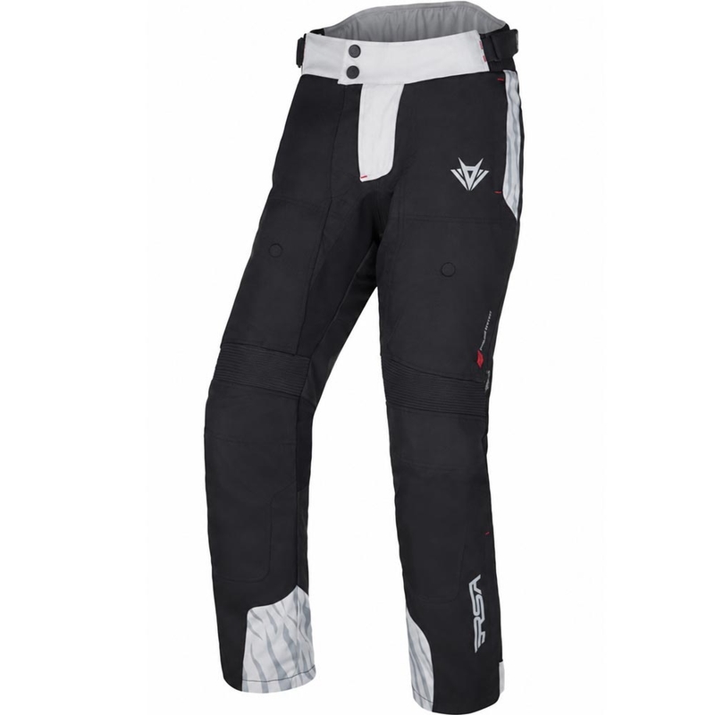 RSA Dakar 2 Damen-Motorradhose schwarz-grau-schwarz