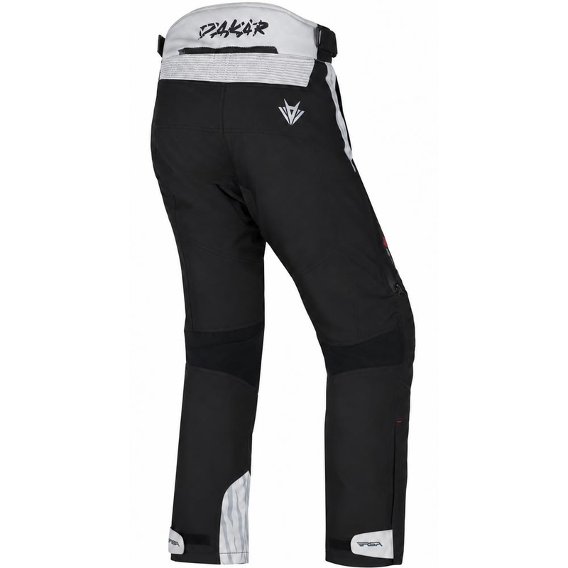 RSA Dakar 2 Damen-Motorradhose schwarz-grau-schwarz