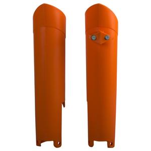 Fork guards POLISPORT (pair) orange KTM