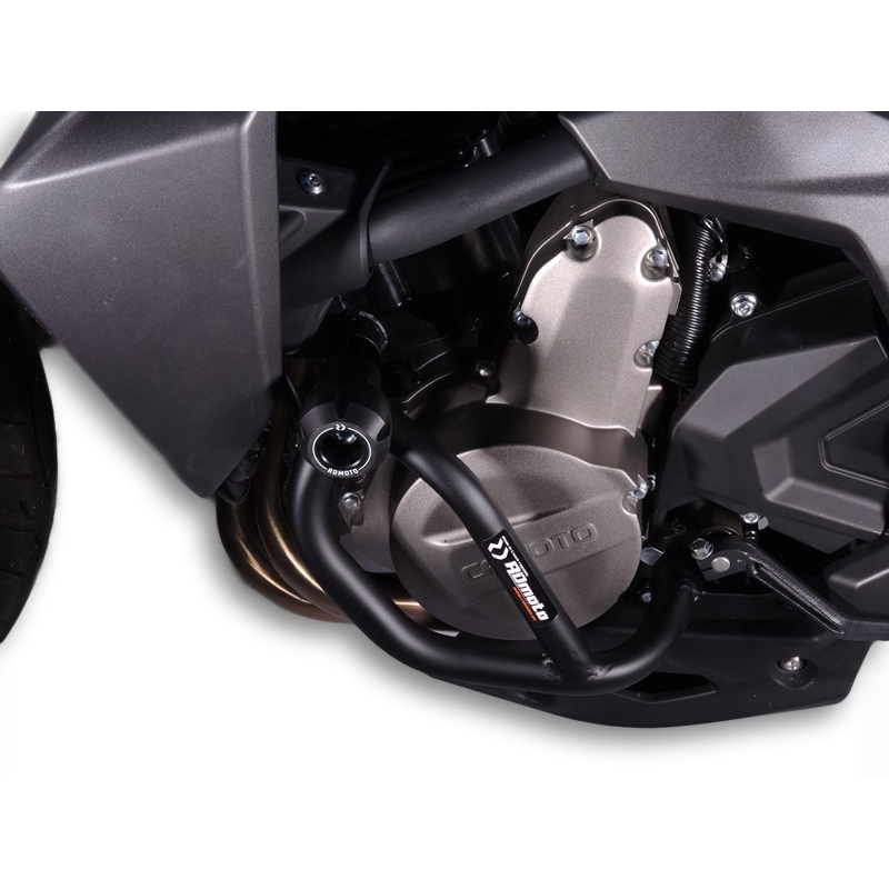 Motor Schutzrahmen RDMOTO schwarz matt für CFMOTO 650 NK 2020-2023