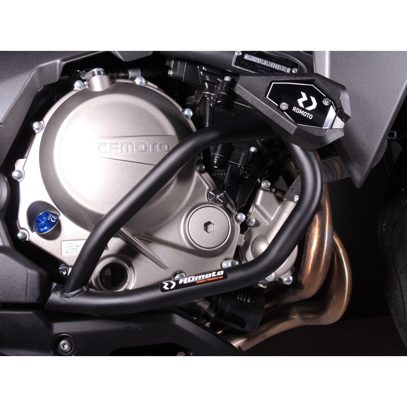 Motor Schutzrahmen RDMOTO schwarz matt für CFMOTO 650 NK 2020-2023