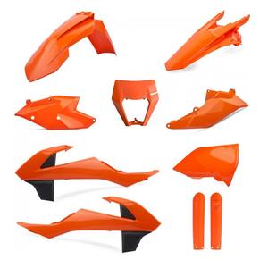 Satz Kunststoffteile POLISPORT 91584 Enduro orange