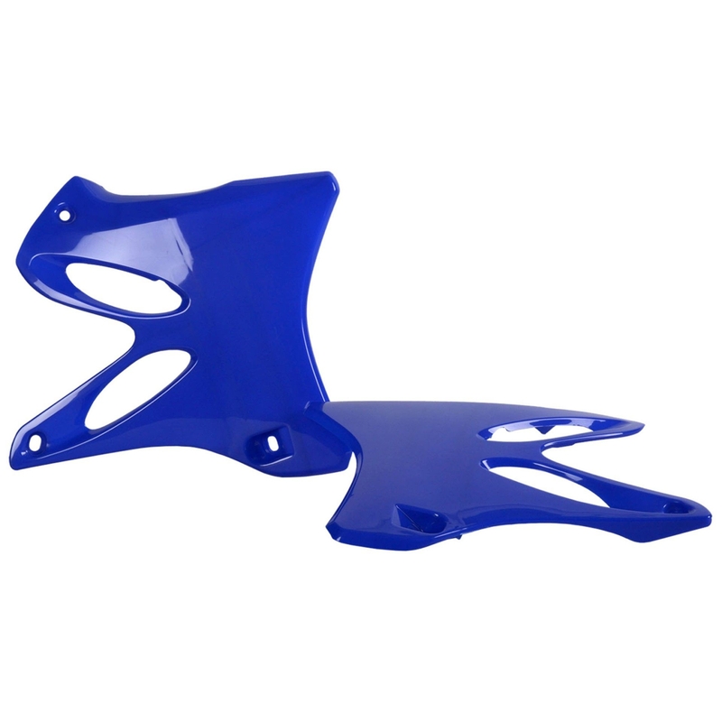 Radiator scoops POLISPORT (pair) blau Yam98 für YAMAHA YZ 125 2002-2014, YAMAHA YZ 250 2002-2014