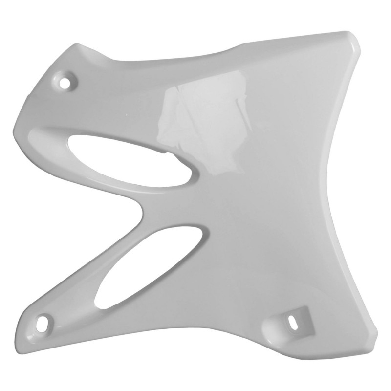 Radiator scoops POLISPORT (pair) weiß für YAMAHA YZ 125 2002-2014, YAMAHA YZ 250 2002-2014