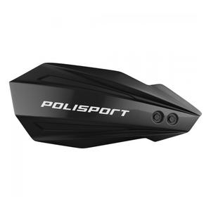 Handguard POLISPORT MX BULLIT 8308500006 with mounting system Black