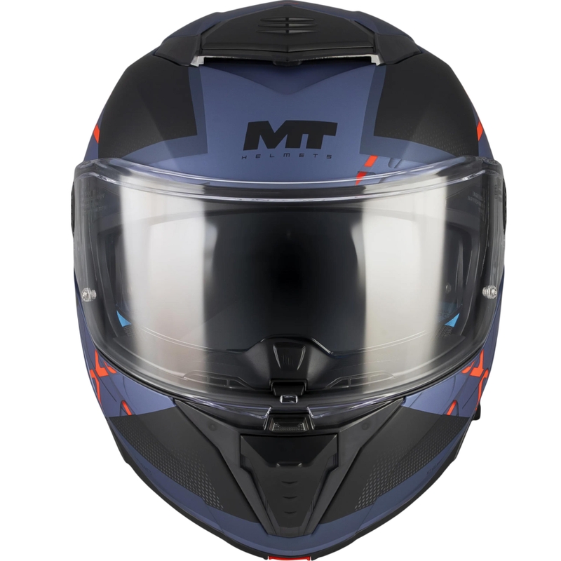 Klapphelm MT Atom 2 SV Change C17 matt schwarz-blau