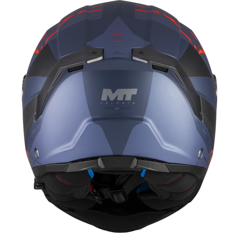 Klapphelm MT Atom 2 SV Change C17 matt schwarz-blau