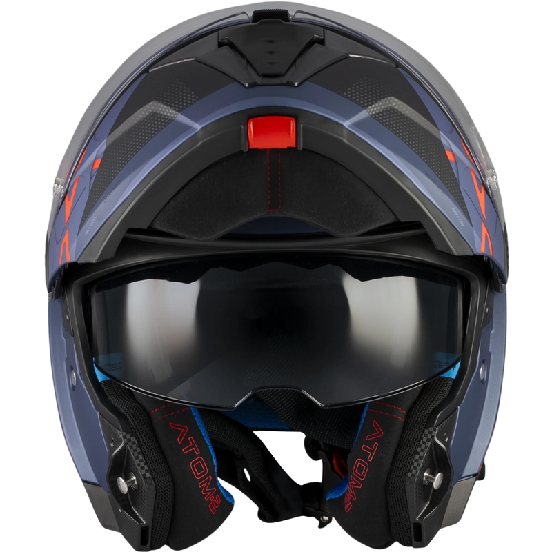 Klapphelm MT Atom 2 SV Change C17 matt schwarz-blau