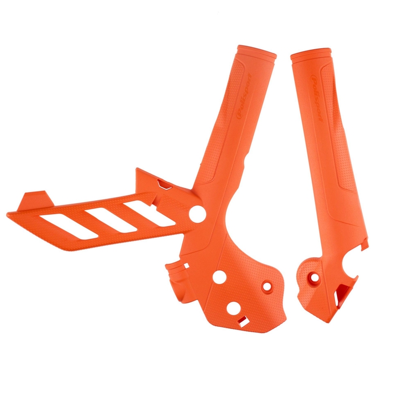 Rahmenabdeckung POLISPORT PERFORMANCE orange
