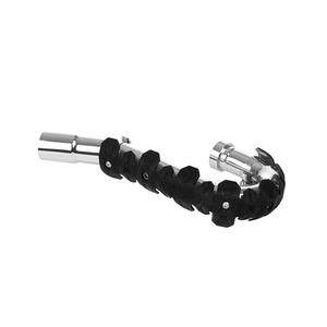Exhaust head pipe guard POLISPORT ARMADILLO kurz schwarz