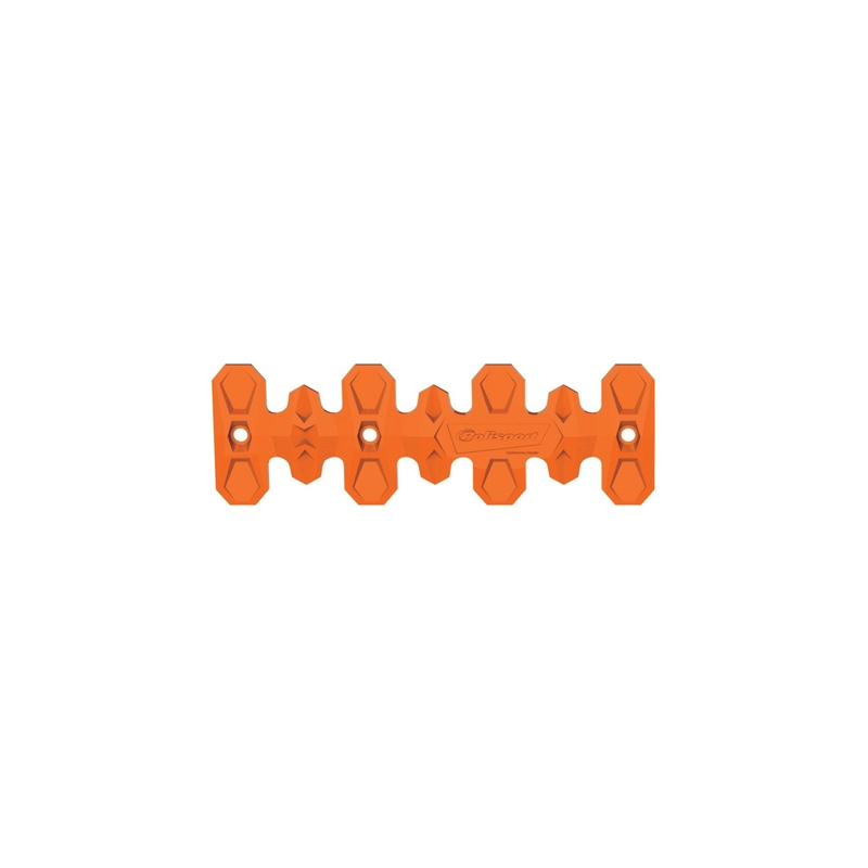 Exhaust head pipe guard POLISPORT ARMADILLO kurz orange