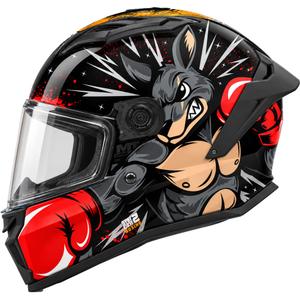 MT Stinger 2 Boxing B2 Kinder-Integralhelm, schwarz