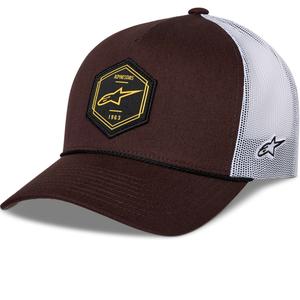 Alpinestars Hexeon Trucker Cap braun-weiß
