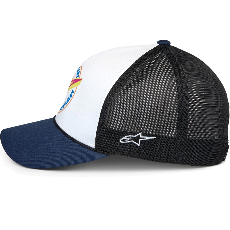 Alpinestars Aorbit Trucker Cap weiß-blau-schwarz
