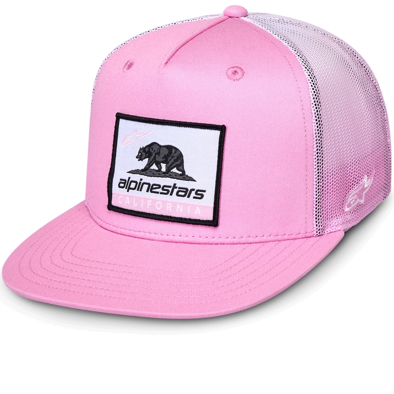 Alpinestars Cali Gradient Trucker Cap pink-weiß