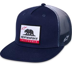 Alpinestars Cali Gradient Trucker-Kappe, blau-weiß