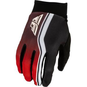 Motocross-Handschuhe für Motorrad FLY Racing F-16 Raze schwarz-rot-weiß