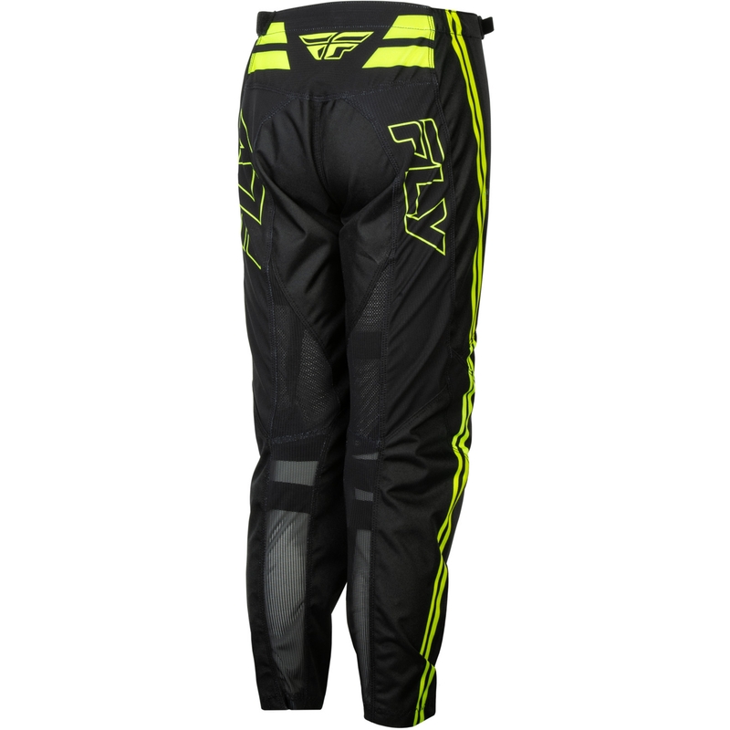 Kinder-Motocrosshose FLY Racing F-16 Raze schwarz-fluoreszierend gelb