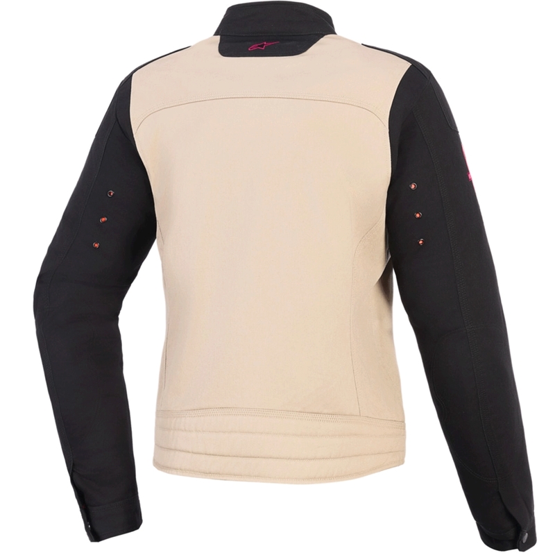 Alpinestars Stella Grace Damen-Motorradjacke, sand-schwarz-mehrfarbig